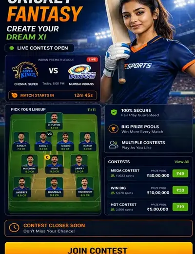 786satta (786 satta) fantasy cricket & matchday visual 3